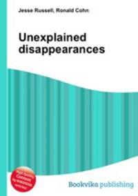 Unexplained disappearances
