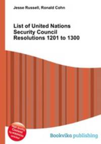 List of United Nations Security Council Resolutions 1201 to 1300