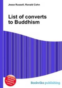 List of converts to Buddhism