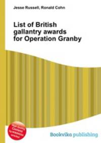List of British gallantry awards for Operation Granby