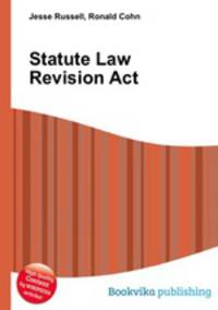 Statute Law Revision Act