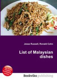 List of Malaysian dishes