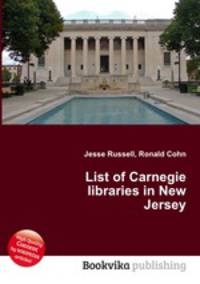 List of Carnegie libraries in New Jersey