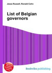 List of Belgian governors