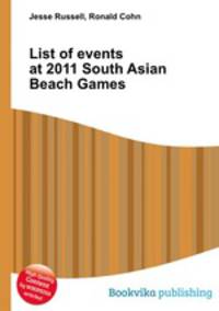 List of events at 2011 South Asian Beach Games