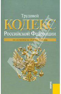 Трудовой кодекс Российской Федерации по состоянию на 15.03.2011