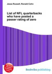 List of NFL quarterbacks who have posted a passer rating of zero
