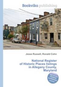 National Register of Historic Places listings in Allegany County, Maryland