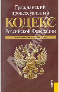 Гражданский процессуальный кодекс Российской Федерации (на 10.06.11)