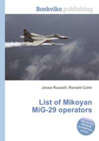 List of Mikoyan MiG-29 operators