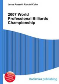2007 World Professional Billiards Championship
