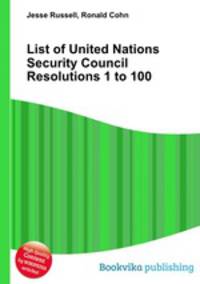 List of United Nations Security Council Resolutions 1 to 100