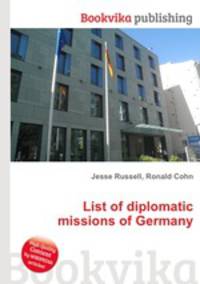 List of diplomatic missions of Germany