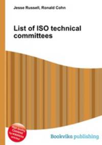 List of ISO technical committees