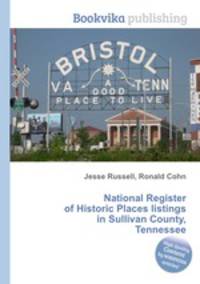 National Register of Historic Places listings in Sullivan County, Tennessee
