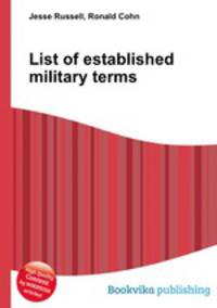 List of established military terms