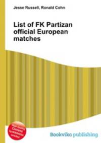 List of FK Partizan official European matches