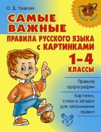 Русский язык. 1-4 классы. Самые важные правила русского языка с картинками