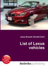 List of Lexus vehicles