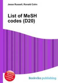List of MeSH codes (D20)