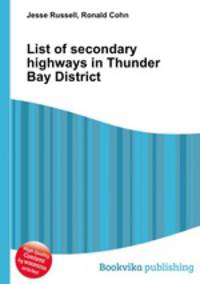 List of secondary highways in Thunder Bay District