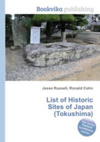List of Historic Sites of Japan (Tokushima)