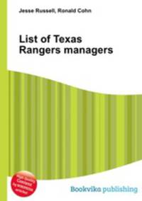 List of Texas Rangers managers