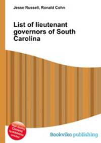 List of lieutenant governors of South Carolina