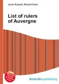 List of rulers of Auvergne
