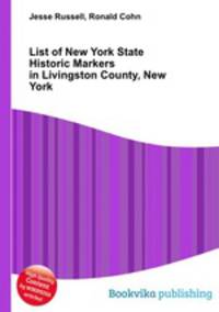 List of New York State Historic Markers in Livingston County, New York