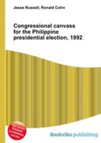 Congressional canvass for the Philippine presidential election, 1992