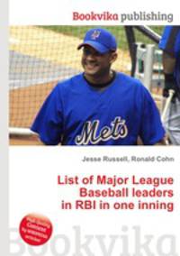 List of Major League Baseball leaders in RBI in one inning