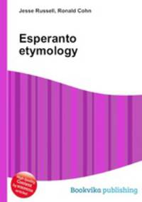 Esperanto etymology