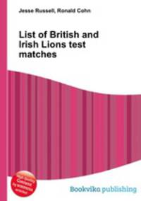 List of British and Irish Lions test matches