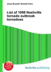 List of 1998 Nashville tornado outbreak tornadoes