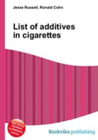 List of additives in cigarettes