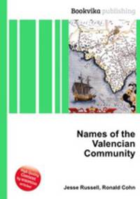 Names of the Valencian Community