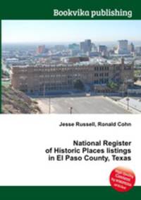 National Register of Historic Places listings in El Paso County, Texas