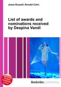List of awards and nominations received by Despina Vandi