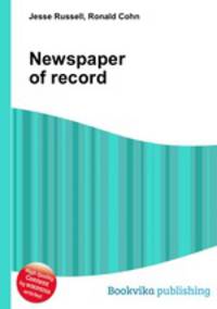 Newspaper of record