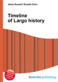 Timeline of Largo history