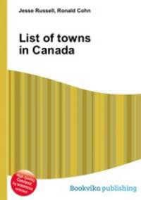 List of towns in Canada
