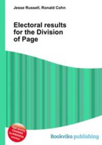 Electoral results for the Division of Page