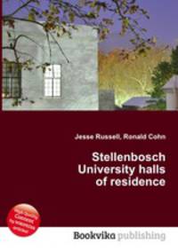 Stellenbosch University halls of residence