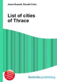 List of cities of Thrace