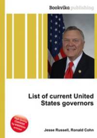 List of current United States governors