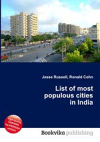 List of most populous cities in India