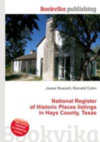 National Register of Historic Places listings in Hays County, Texas
