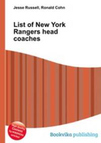 List of New York Rangers head coaches