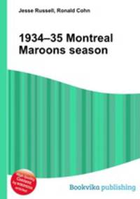 1934–35 Montreal Maroons season